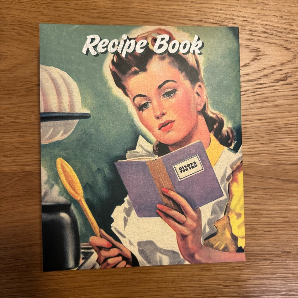 Vintage Style Recipe Book